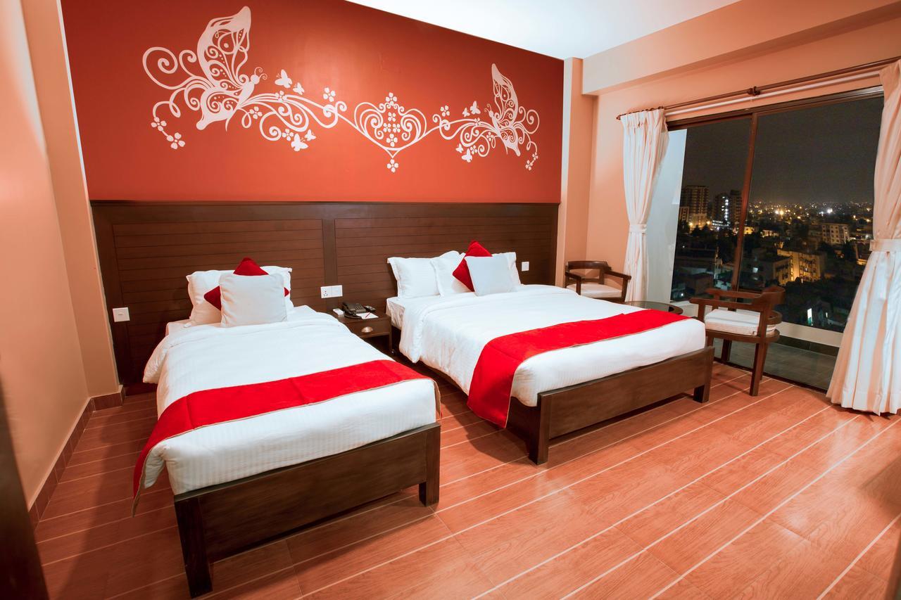 Hotel City Park Pokhara Kültér fotó